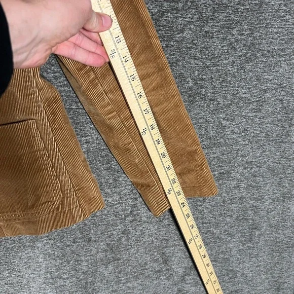 L.L.Bean Womens Corduroy Blazer Jacket Size 4 Regular Brown Cotton‎ - Picture 5 of 8